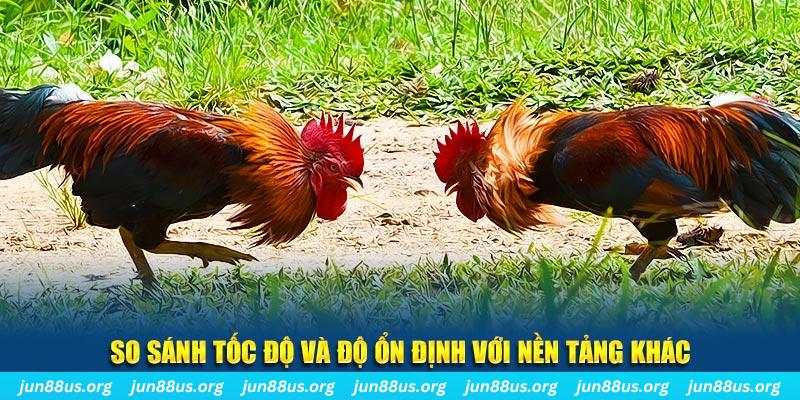 So sánh tốc độ với nền tảng khác