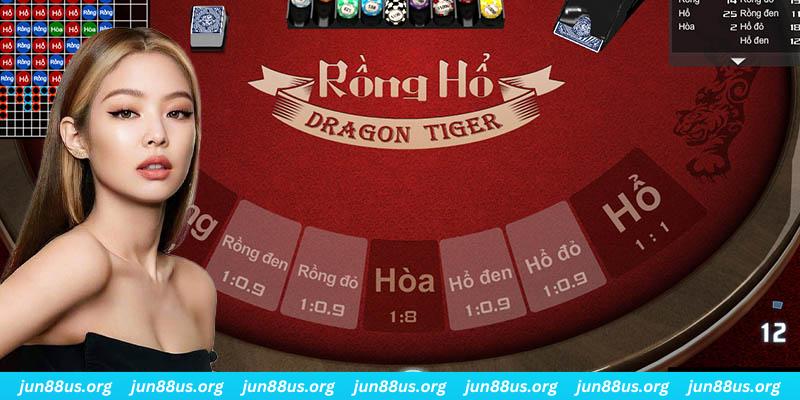Hướng dẫn quy trình tham gia một ván game Rồng Hổ trực tuyến