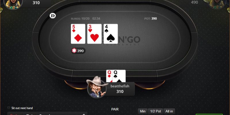 Bảng poker card ranking đầy đủ 10 bậc
