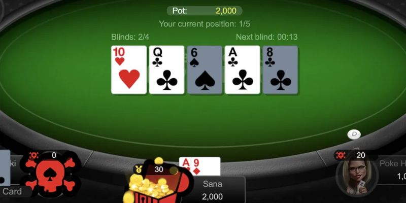 Ranking poker từ royal flush đến full house